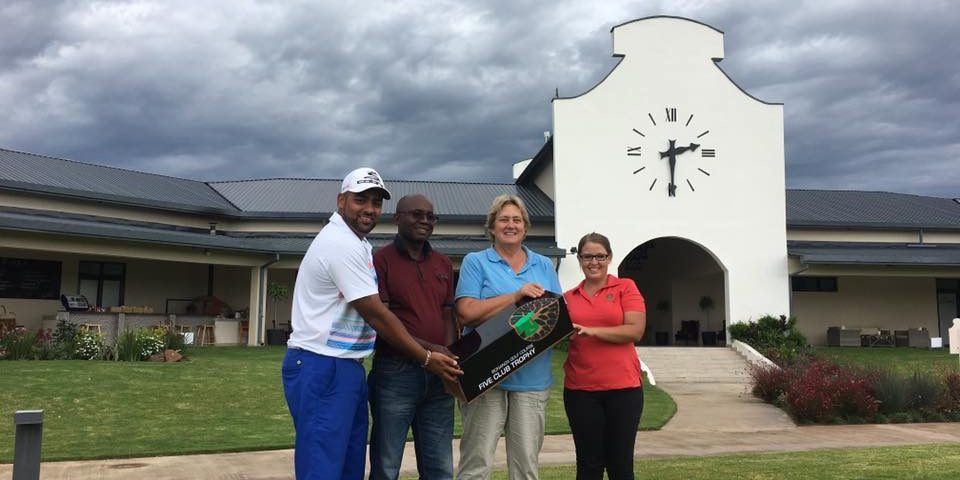 5 club, trophy, bonanza golf course, zambia, lusaka